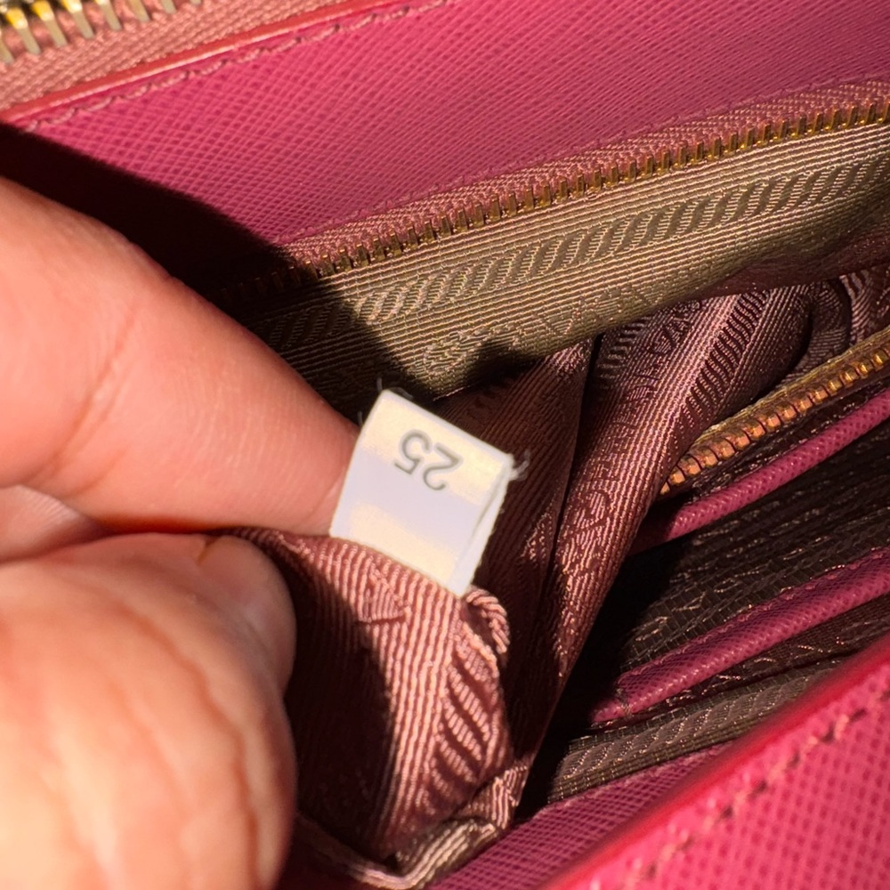 Prada Fuchsia Leather Satchel - Picture 7 of 13